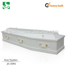 cheap chinese solid wood coffin JS-E094